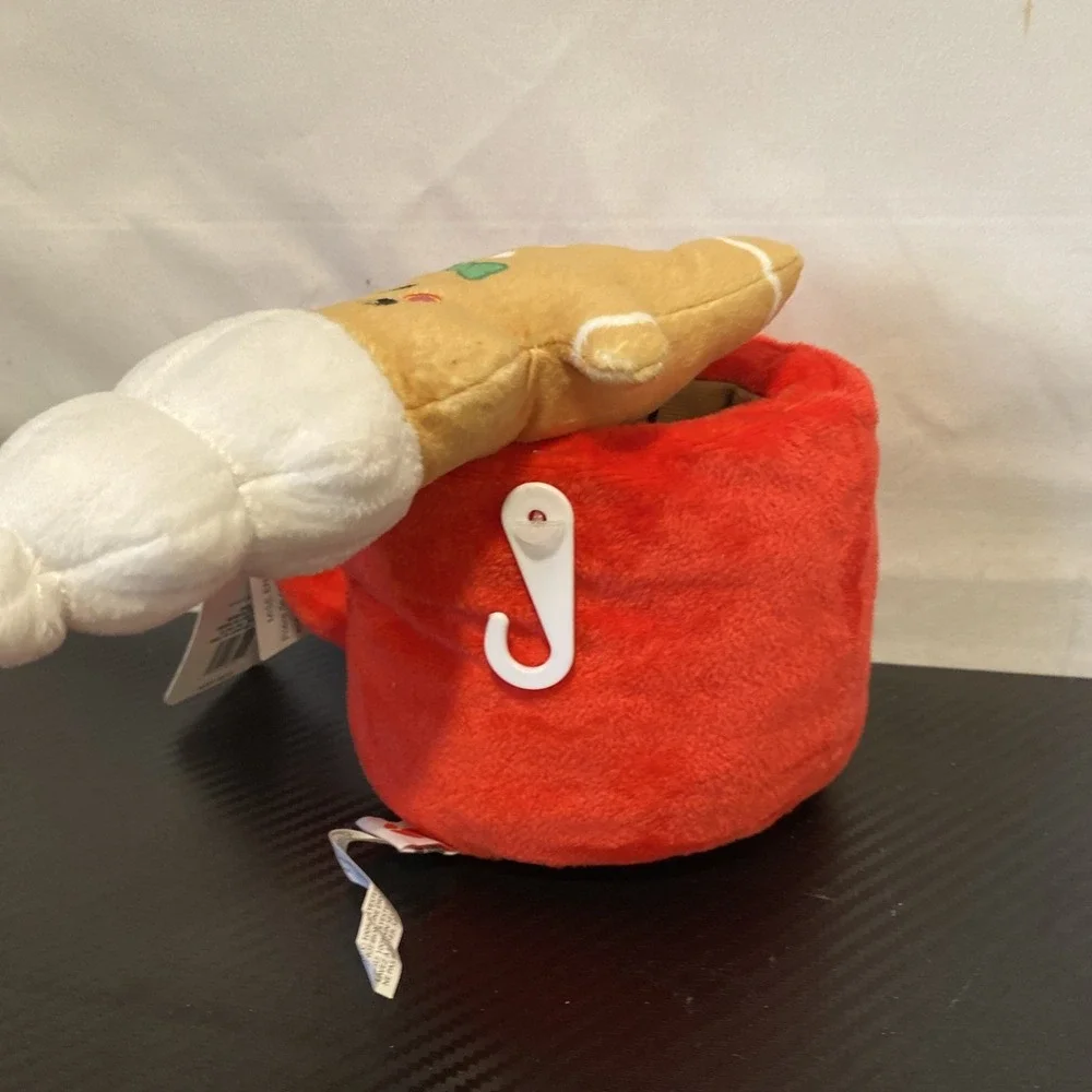 American Greetings Christmas Plush‎ Gingerbread Man in Mug Plush
